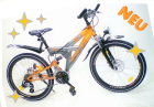Fahrrad Mountainbike Kinderfahrrad Jugendrad 24 Zoll 24 Gang Shimano 2x Scheibe